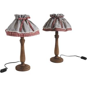 Photo NLA1780 : Lampe en bois