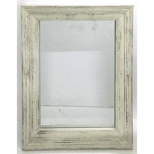 Photo NMI1320V : Rectangular wooden mirror