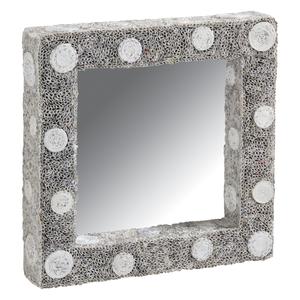 Photo NMI1470V : Square recycled paper mirror