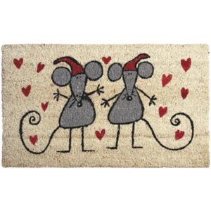 Photo NPA1590 : Door mat with mouses