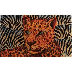 Photo NPA1610 : Door mat with panther