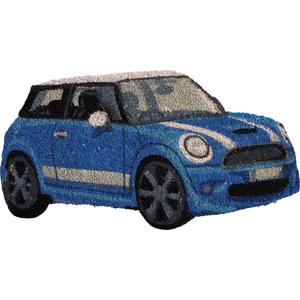 Photo NPA1690 : Door mat Blue Mini