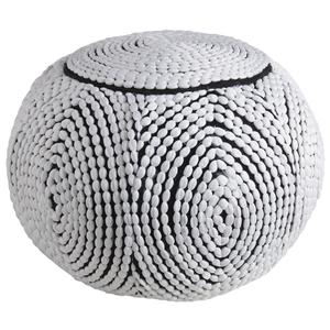 Photo NPO1360 : Pouf boule en polyester
