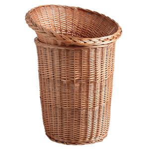 Photo NPR1610 : Set of 2 buff willow baskets