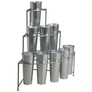 Photo NPR1660 : 9-bucket flower display rack