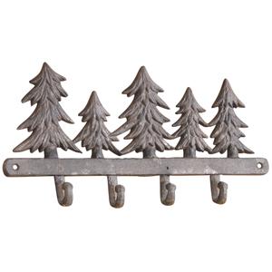 Photo NPT1300 : Cast iron 4 hook hanger with fir design