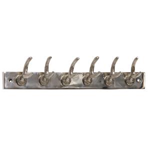 Photo NPT1362 : 6 deer antler hooks in aluminium