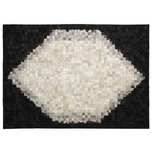 Photo NTA1920 : Black and white cow skin carpet