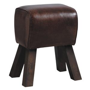 Photo NTB1570 : Leather stool