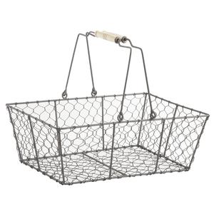 Photo PAM2360 : Wire basket with movable handles