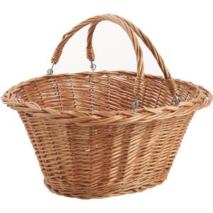 Photo PAM2850 : Willow basket with movable handles