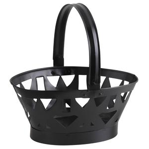 Photo PAM3300 : Black metal basket with handle