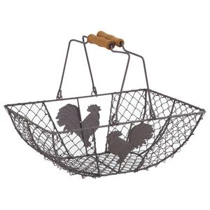 Photo PAM3320 : Vintage wire basket with handles