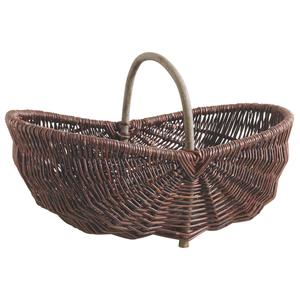 Photo PBG1330 : Unpeeled willow basket with handle
