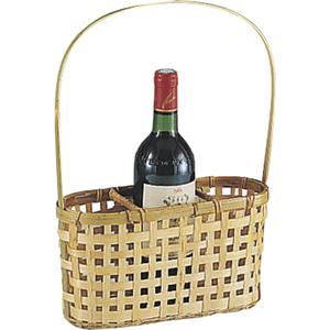 Photo PBO1430 : Bamboo bottle hamper