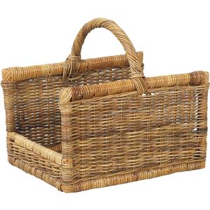 Photo PBU1050 : Pulut rattan log basket with handle