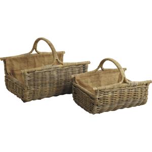 Photo PBU186SJ : Pulut rattan log baskets