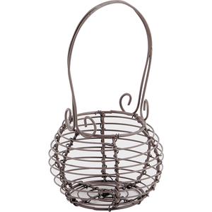 Photo PCF1840 : Mini metal basket with handle