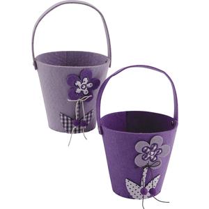 Photo PCF1870 : Mini felt basket with handle