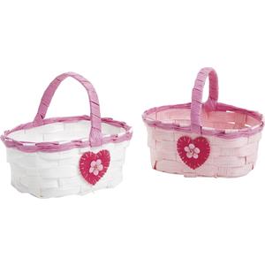 Photo PCF1900 : Mini paper rope basket with handle