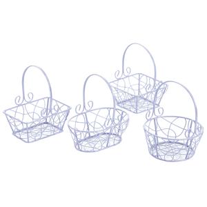 Photo PCF2070 : Small lacquered metal basket with handle