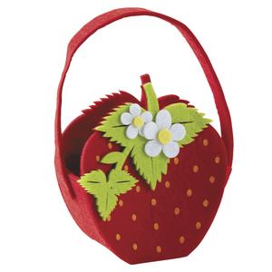 Photo PCF2121 : Panier fraise en feutrine