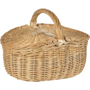 Photo PCO1160 : Willow basket with handle and covers