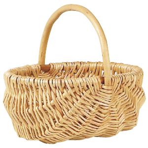 Photo PEN1020 : Willow basket with handle