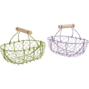 Photo PEN1490 : Wire basket with handle