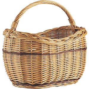 Photo PMA1290 : Willow shopping basket