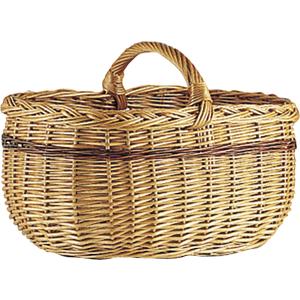 Photo PMA1520 : Buff willow shopping basket