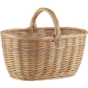 Photo PMA1530 : Buff willow shopping basket