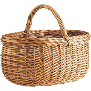 Photo PMA1720 : Willow shopping basket