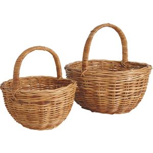 Photo PMA436S : Pulut rattan baskets with handle