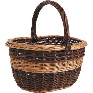 Photo PMA4550 : Willow basket with handle