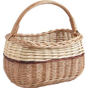Photo PMA4620 : Willow basket with handle
