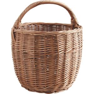 Photo PMA4950 : Round buff willow basket with handle