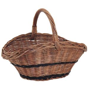 Photo PMA5120 : Buff willow basket with handle