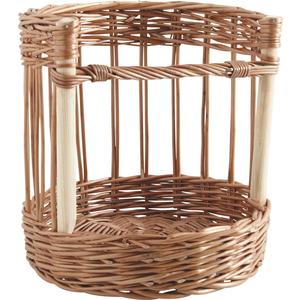 Photo PPA1300 : Buff willow bread display basket