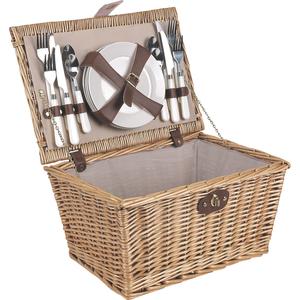 Photo PPI1130C : Willow picnic basket 4 persons