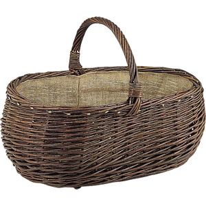 Photo PPR1070J : Willow basket with handle