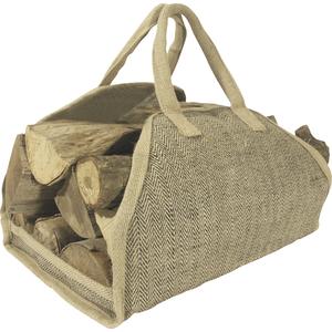 Photo SBU1010 : Plastic-coated jute log bag