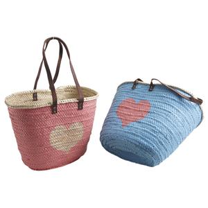 Photo SCO1970 : Palm leaf bag with heart