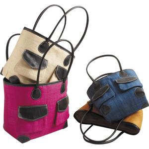 Photo SFA214S : Sacs fantaisie en rabane