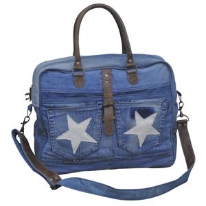 Photo SFA2600C : Denim handbag