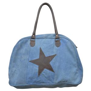 Photo SFA2610C : Denim handbag Star