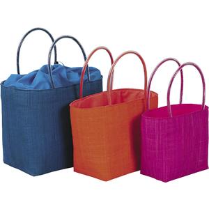 Photo SMA188SC : Palm leaf shopping bags