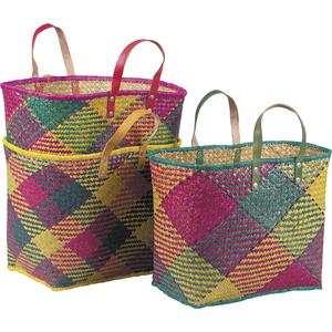 Photo SMA1890 : Palm leaf shopping bag