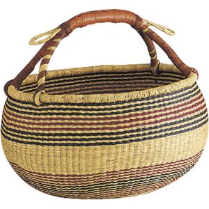 Photo SMA2330 : Panier sahel en jonc