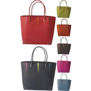 Photo SMA333SC : Raffia matting shopping bags